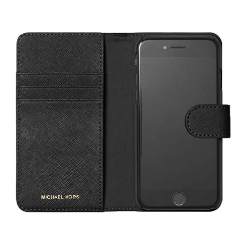 michael kors saffiano leather folio phone case for iphone7 8|MICHAEL KORS Saffiano Leather Phone Case IPhone7/8.